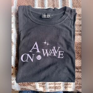 MAN Black Short Sleeve Tee